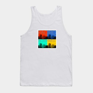 Pacific Northwest Color Grid Tank Top